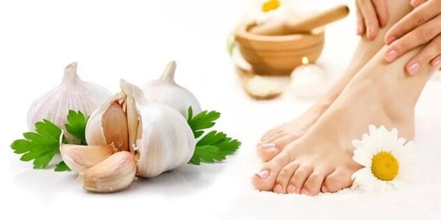 Garlic for preparing antifungal ointment and tincture